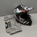 O'Neal 2 SRS Helmet Glitch (Large, Black/White)