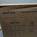 Ecoviva 1000GPD UnderSink Reverse Osmosis System, German Design, NSF/ANSI 58 61 372 Tankless 9-Stage 3:1 Pure to Drain, 10 Years Robust Alkaline RO Water Filtration, Fully Sealed