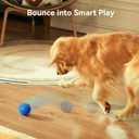 Cheerble Smart Interactive Dog Toy, Wicked Ball AIR, Automatic Moving, Bouncing, and Rotating, E-TPU Material, IPX7 Waterproof Rating, Active Rolling Ball for Puppy, Medium and Large Dogs