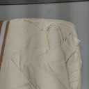 SureFit Home Dcor Cotton Duck Solid T-Cushion Loveseat One Piece Slipcover, Relaxed Fit, 100% Cotton, Machine Washable, Natural Color