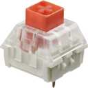 Ranked Kailh Box Key Switches for Mechanical Gaming Keyboards | Plate Mounted (Kailh Box Burnt Orange, 65 Pcs)