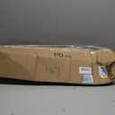 rabbitgoo Window Privacy Film Rainbow Film Decorative Window Sticker, 3D Static Stained Glass Cling Tint for Home Heat Control Non-Adhesive, Brown, 23.6 x 157.4 inches