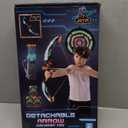 JOYIN Kids Bow and Arrow Set, LED Light Up Archery Toy Set with 9 Suction Cup Arrows, Target & Arrow Case, Indoor and Outdoor Hunting Play Gift Toys for Kids, Boys & Girls Ages 6-12 (Aqua Blue)