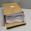 Vercraft Gridwall Baskets, Grid Wall Storage Bin Plastic Grid Wall Panels Bins for 3 Inch Gridwall Panel for Organizing Storage Display Kitchen Home Office Garage Bathroom(Clear,6 Pcs)