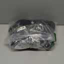 BROKIG Men's Zip Joggers Casual Gym Workout Track Pants (2 Pack Black+dark Grey), S