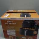 Ninja Air Fryer with Air Crisp | 5 QT Capacity fits up to 4lbs of Fries | 4-in-1 Pro Air Fry, Roast, Reheat, Dehydrate | 400F Max Temp | 1750 Watts | W/Nonstick Basket & Crisper Plate | Grey | AF141
