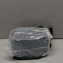 QQT Electric Space Heater, Portable Energy Efficient Space Heaters for Indoor Use, Two-Speed Portable Heater Fan for Office with Adjustable, Overheating Protection, Dumping Shutdown(Blue)