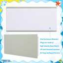 2 x Pool Skimmer Plug Wide Mouth Skimmer Plug Winter with 3 Pcs Pool Winterizing Plugs Stainless Steel, 3 Sizes, 1in, 1.5in, 2in