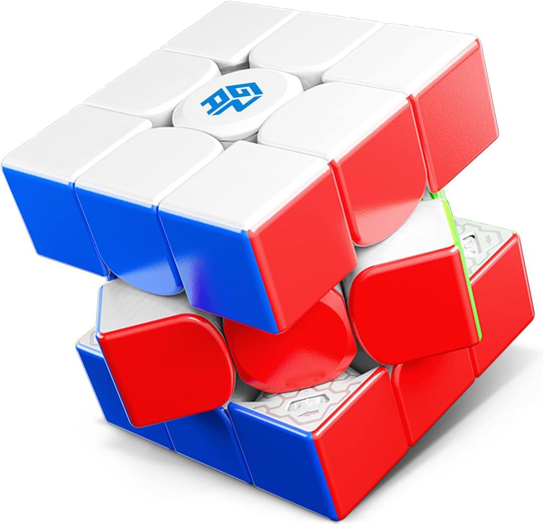 GAN 13 Maglev UV Coated, Magnetic Speed Cube 3x3 Stickerless 56mm Magnets Magic Cube Puzzle Toys for Kids Teens Adults Holiday Stocking Stuffers Birthday Gifts, GAN Flagship, small package