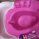 Bright Starts Disney Princess Full Comfort Potty Training Toilet, Easy Clean Removable Bowl, Splash Guard, High Back for Comfort & Stability, Toddlers up to 50 lbs