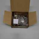 1 Side Keyed Deadbolt Lock,Single Cylinder Dead Bolt, Satin Nickel Round Exterior Keyed Front Entry Inside Door Deadbolt