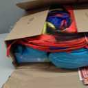 Playz 5pc Kids' Play Tents & Tunnels - Ball Pit for Toddlers, Basketball Hoop, Crawling Tubes, Pop-Up Playhouses, Baby Obstacle Course for Indoor or Outdoor Use (Blue, Yellow, Red)