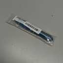 Jinhao 9019 Fountain Pen Dadao Series Lake Blue Acrylic Gold Trim #8 Extra Fine Point with Large Converter for Writing, Signature and Art Drawing