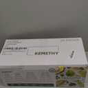 50 PCS Food Storage Containers with Lids Airtight (25 Containers & 25 Lids), 100% Leak Proof Meal Prep Container for Kitchen, BPA-Free Plastic(Polypropylene5), Microwave/Dishwasher Safe, Labels & Pen