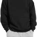 Ceauros Men's Hoodies Loose Fit Pullover Casual Fashion Long Sleeve Hooded Sweatshirts with Pocket L