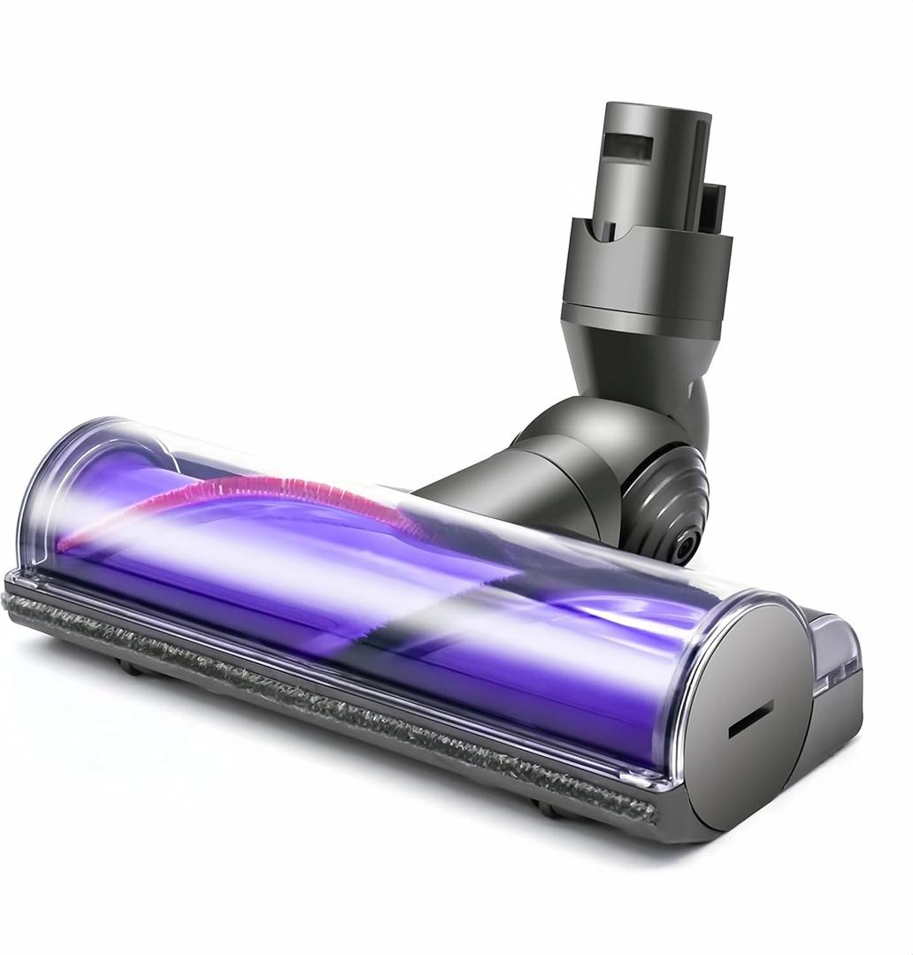 Quick-Release Motorhead Cleaner for Dyson V6 DC58 DC59 DC62 DC72 DC74 SV04 SV06 SV09 Vacuum Animal Absolute Models Electric Head Roller Brush for Hardwood Floor Carpets
