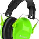 ZOHAN 032 Kids Noise Cancelling Headphones - 25dB NRR Kids Ear Protection, Hearing Protection Safety Ear Muffs for School Monster Truck Fireworks Traveling Studying Concerts Autism - Green