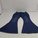 Bell Bottom Jeans for Women High Waisted Stretch Ripped Skinny Hole Classic Raw Hem Denim Flare Pants Medium