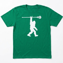BigFfoot Lacrosse Logo Green T-Shirt, Green L