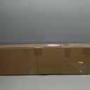 Circle Stripe Hairon Cowhide Leather Rug - Unique and Luxurious Floor Accent (White_10x10)