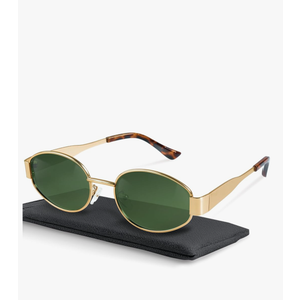 livho 2025 Trendy Oval Sunglasses - Stylish Polarized Shades for Everyday - Retro Metal Frames
200+ bought in past month