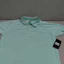 Lee Mens Golf Series Short Sleeve Performance Polo Shirt (Medium, Sea Grass)