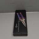 Heavy Duty Industrial Scissors: Utility Sharp Aviation Tin Snips for Cutting Thin Metal Sheet, Fine Iron Wire, Wires, Plastic, Rubber Hose, Carpet, Cardboard 8'' Blue