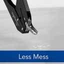 Swingline 1 Hole Punch, 20 Sheet Capacity Hole Puncher, Low Force Plier Paper Punch, Black & Silver (74017)