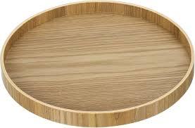 Round Wood Tray 9Inch