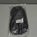Lydell Braided Wig Afro Long Synthetic Fully Hand Tied Twist Braided Wigs (Natural black)