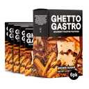 Ghetto Gastro Brown Sugar Toaster Pastries (6-Pack, 24-Bars) - Plant-Based, Vegan & Non-GMO Ingredients, Kosher Certified - Perfect for Breakfast or Snack, Best By 12/11/2025 