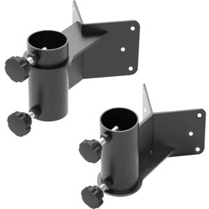 Patio Umbrella Holder Corner Mount,Patio Umbrella Side Holder, Balcony, Courtyard - Umbrella Base Parasol Holder Sun Umbrella Clamp Mount/Bracket for Outdoor Deck Railing Umbrella Holder.