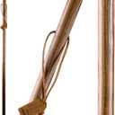 Brazos Handcrafted Wood Walking Stick, Pine, Trekker Style Handle, for Men & Women, Made in The USA