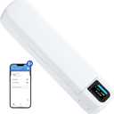 Daviky Smart Pill Organizer with Alarm, Bluetooth Daily Once a Day Pill Dispenser 7 Day with APP, Weekly Travel Pill Case, Portable Pill Reminder for Medicines, Supplements and Vitamins (White)