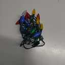 Dazzle Bright C6 Christmas String Lights, 100 LED 33 FT Waterproof Green Wire Fairy Lights, 8 Modes Christmas Lights for Indoor Outdoor Home Yard Xmas Tree Decorations (Multi-Colored)