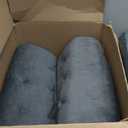 1 MIDDLE ONE Floor Pillow Set of 4, Memory Foam Meditation Cushion, Floor Cushions for Adults Sitting, Large Square Seat Cushions for Yoga, Living Room, 20x20 Inch (Grey)