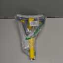 Sponge Mop,Masthome Roller Sponge Mop,Easy Self Squeeze Mop and Stainless Steel Handle,PVA Mops with 3 Absorbent Mop Refills for Home Use Tile Floor Bathroom Cleaning (Yellow-grey)