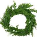Lifelike Artificial Christmas Garland - 6FT Full Norfolk Pine Greenery for Mantle, Staircase & Holiday Decor, No Mess, Forever Fresh, Realistic Faux Pine Needle Garland for Indoor Home Decor