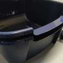 2 x IRIS USA Cat Litter Box Large with Front Door Flap, Covered Enclosed Litter Box Enclosure with Scoop, Handle & Buckles for Portability & Privacy, Hidden Litter Pan, Navy
