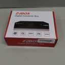 Digital TV Converter Box, ATSC Tv Tuner - ZJBOX for Analog HDTV Live 1080P with Recording&Playback, HDMI Output, Timer Setting TV Tuner Function Digital Channel Free