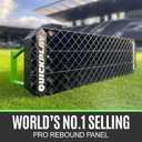 QuickPlay Replay Station 4-in-1 Soccer Rebounder Board - Portable Rebound Board for Backyard - Dual Surface, Dual Angle Soccer Passing Board for Passing & Reaction Skills - Soccer Training Equipment