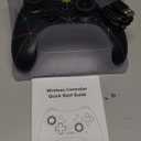 Switch Controller, Wireless Switch Controller Compatible with Nintendo Switch 2/Swicth Controller/Lite/OLED, Wireless Switch Controllers Work with iOS/Android/PC with RGB Light, Programmable, TURBO & Wakeup (Black-Polyline Light)