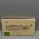 seenda Wireless Bluetooth Keyboard and Mouse Combo, COE200 Ergonomic Wireless Keyboard Mouse with Wrist Rest, Multi-Device Connection, Full-Size, Compatible for Computer/ Laptop/ Mac/ MacBook, Black