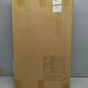 Portable Diaper Changing Table with Wheels for Baby, Mobile Folding Changing Station with 5-Level Adjustable Height and Large Storage Rack & Shelf