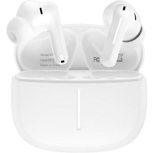 Wireless Earbuds Bluetooth 6.0 for iPhone 17 Pro Max Samsung S26 S25 Android Phone, Hi-Res Sound in Ear Headphones, Dual Drivers, Real-Time Adaptive Noise Cancelling Ear Buds IPX7 Waterproof Earphones