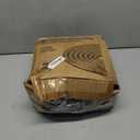 Garden Hose 75 ft, Stainless Steel Metal Water Hose with Nozzle, Flexible and Durable, Rust Proof, No-Kink, Heavy Duty, Leakproof 3/4'' Brass Fittings, Lightweight Hose for Patio, Lawn