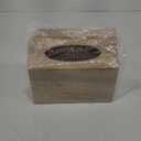 Kleenex Hand Towel Box Cover for Countertop or Tool Free Wall Mount - No Holes, Drills, or Screws Required - Natural Pale Paulownia Wood with Exquisite Wood Grain