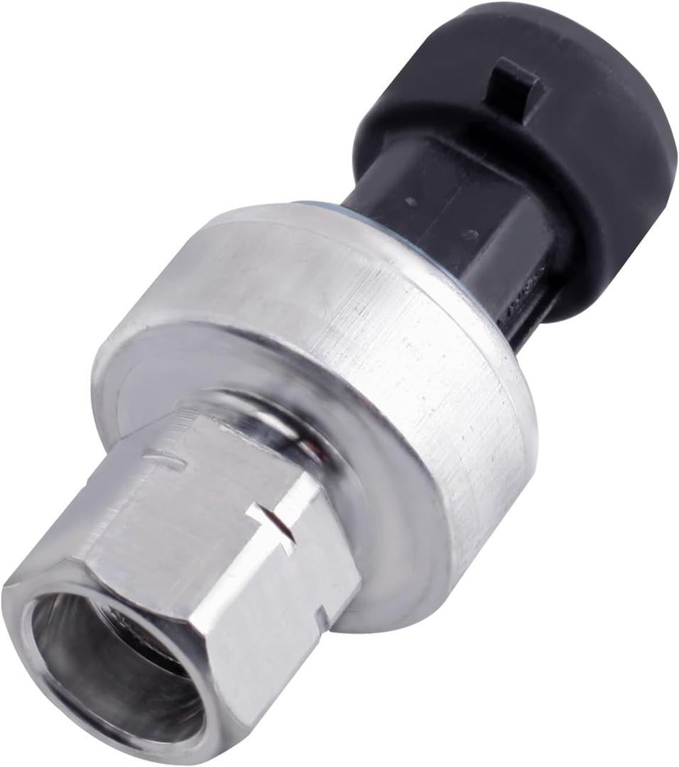 1551343 AC Pressure Sensor Switch, 15-51343 13587668 Air Conditioning Refrigerant Pressure Sensor, Compatible with 2002-2021 Chevy Suburban, 2003-2020 GMC Sierra, HVAC Pressure Transducer