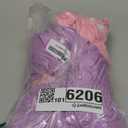 2Pcs Arch Backdrop Covers Purple & Pink (7.2ft+6ft), Spandex Fitted Arch Stand Covers Background with Zipper for Wedding Baby Shower Birthday Bridal Shower Party Decorations(Only Cover)