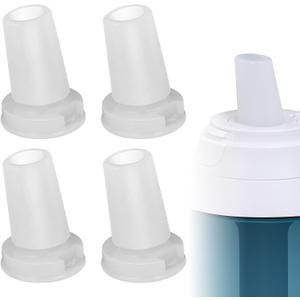 4 Pack Brita Water Bottle Mouthpiece Replacement - Silicone Bite Valve for Brita Filter & Stainless Steel Bottles
